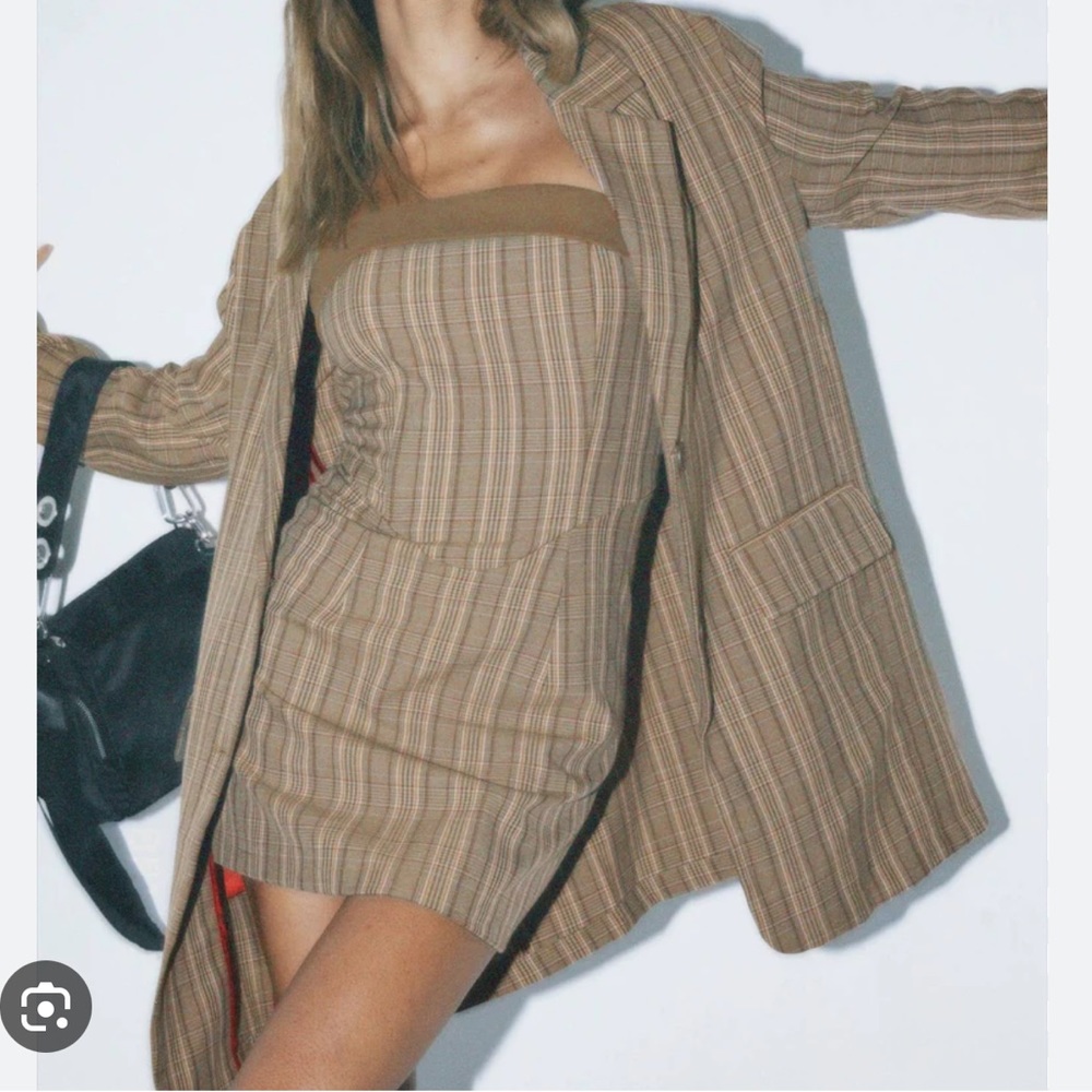Plaid dress